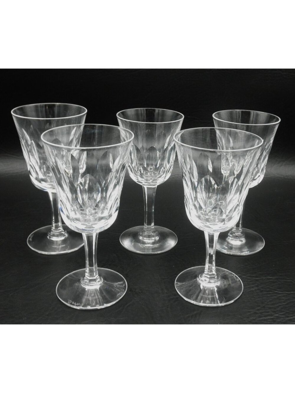 Rosita by Kosta Boda 5 1/8 Inch Wine Glasses Set of 5 No Chips Vintage 1980's